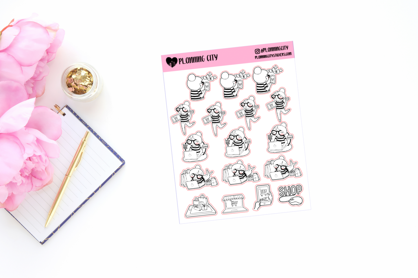 Layla Online Shopping II Foiled Icon