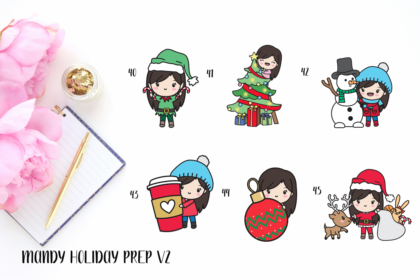 Mandy Holiday Prep V2 Girls