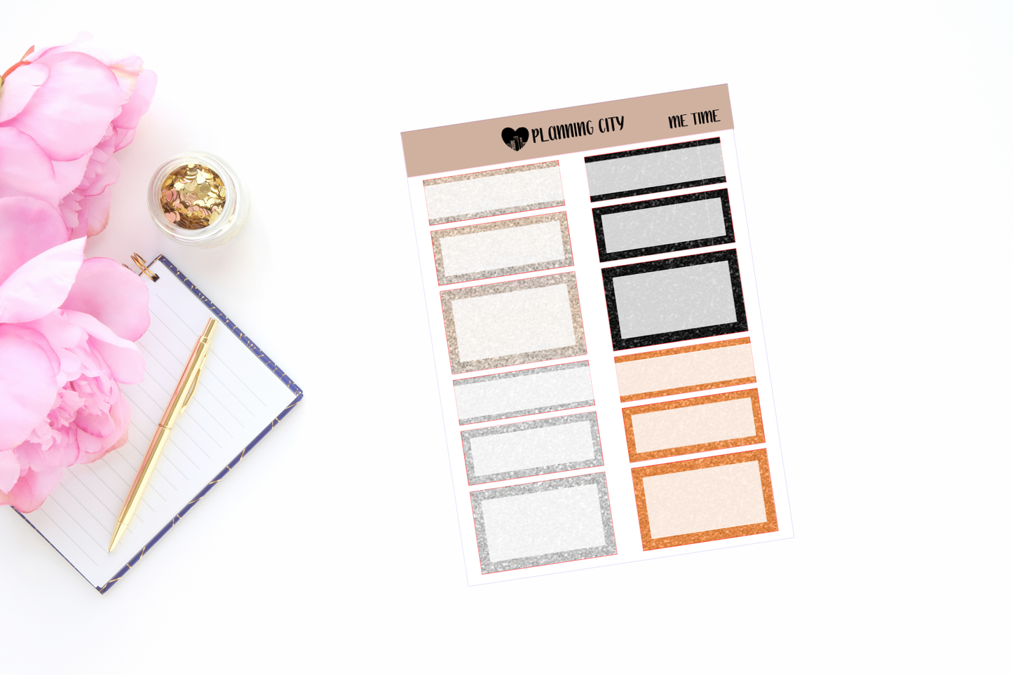 Me Time Glitter Functional Boxes Add on