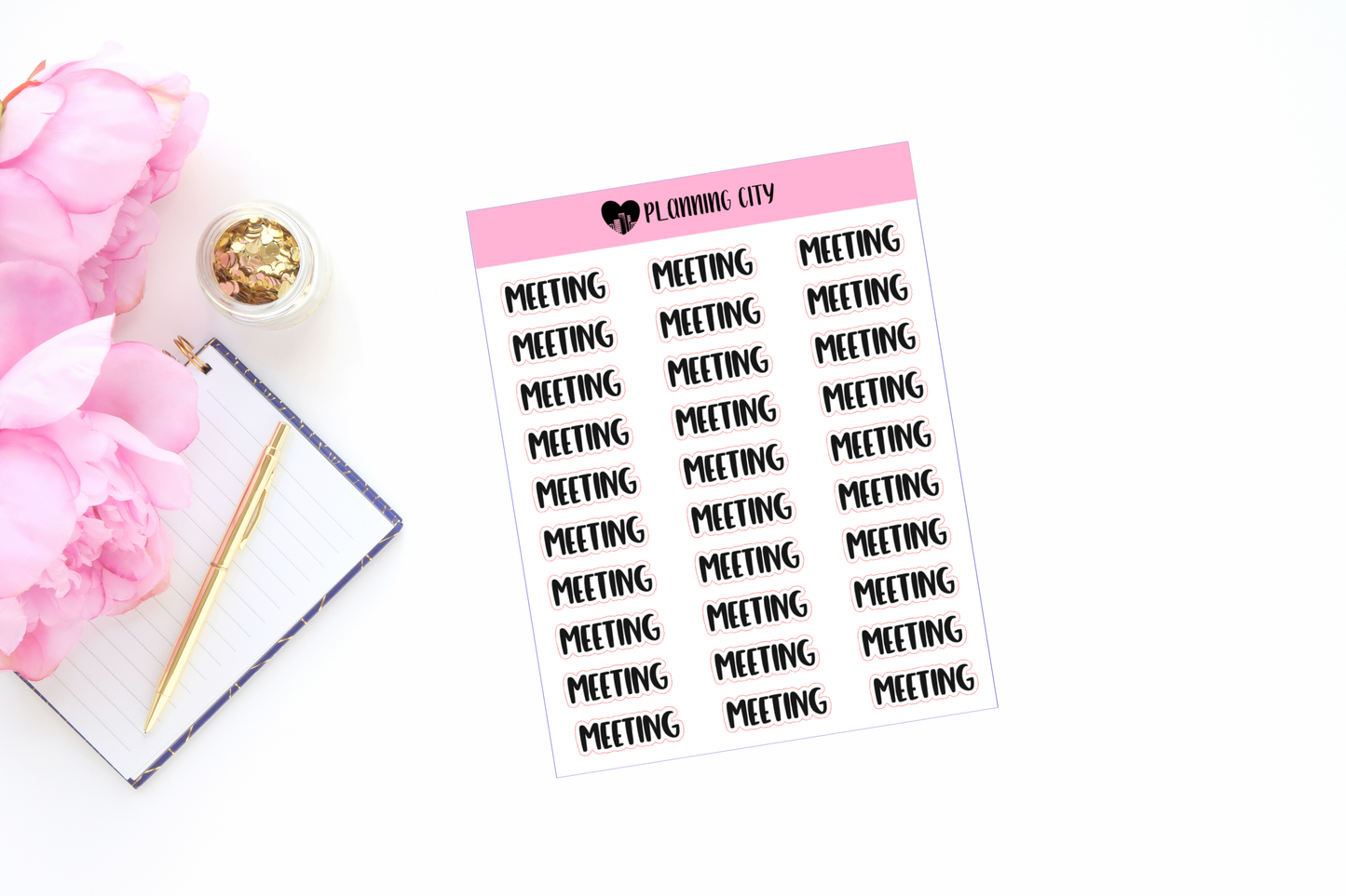 Meeting II Foiled Word