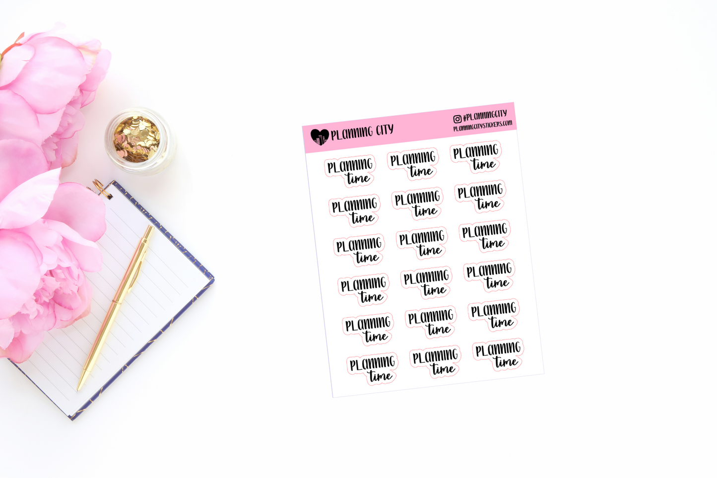 Planning Time V1 II Foiled Word