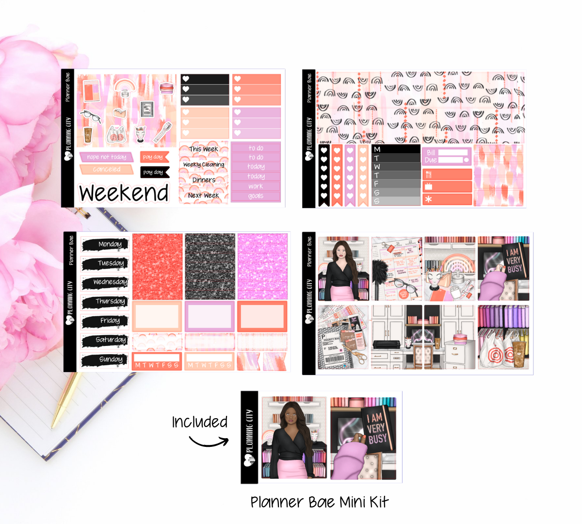 Planner Bae Mini Weekly Kit