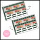Groovy Christmas Foiled Washi & Date Covers Add on