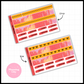 Prosperity Foiled Washi & Date Covers Add on