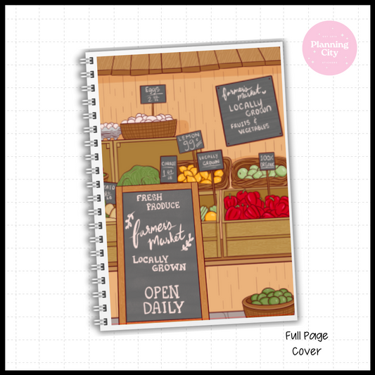Market Day Full Cover Sticker (Month / No Month Option)