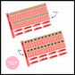Christmas Baking Foiled Washi & Date Covers Add on