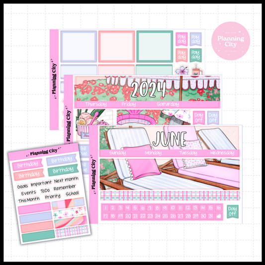Summer Garden Monthly (Choose Your Month)