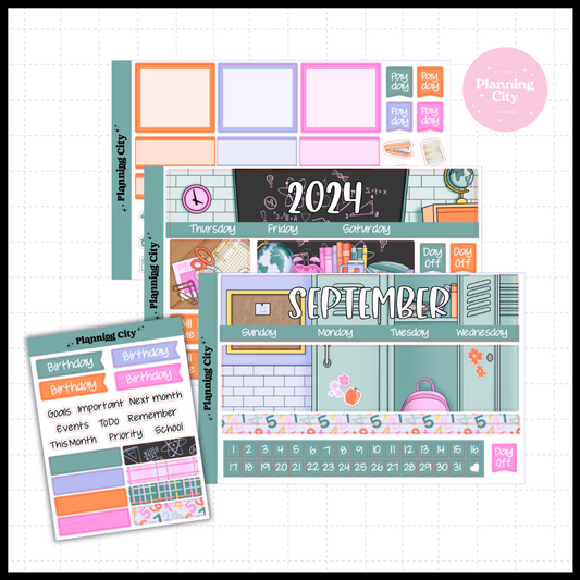 School Days 3.0 Monthly (Choose Your Month)