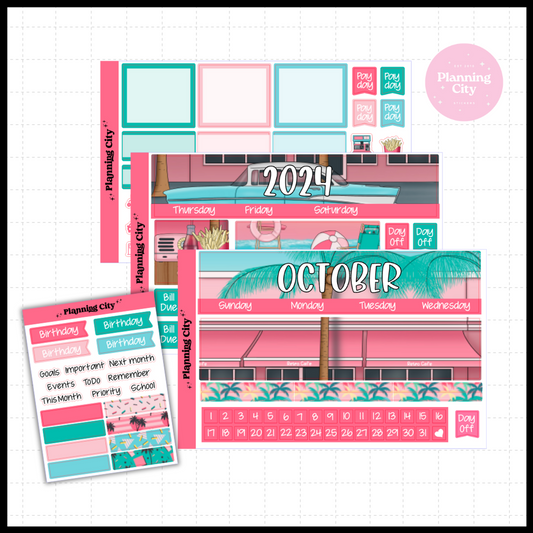 Retro Miami Monthly (Choose Your Month)