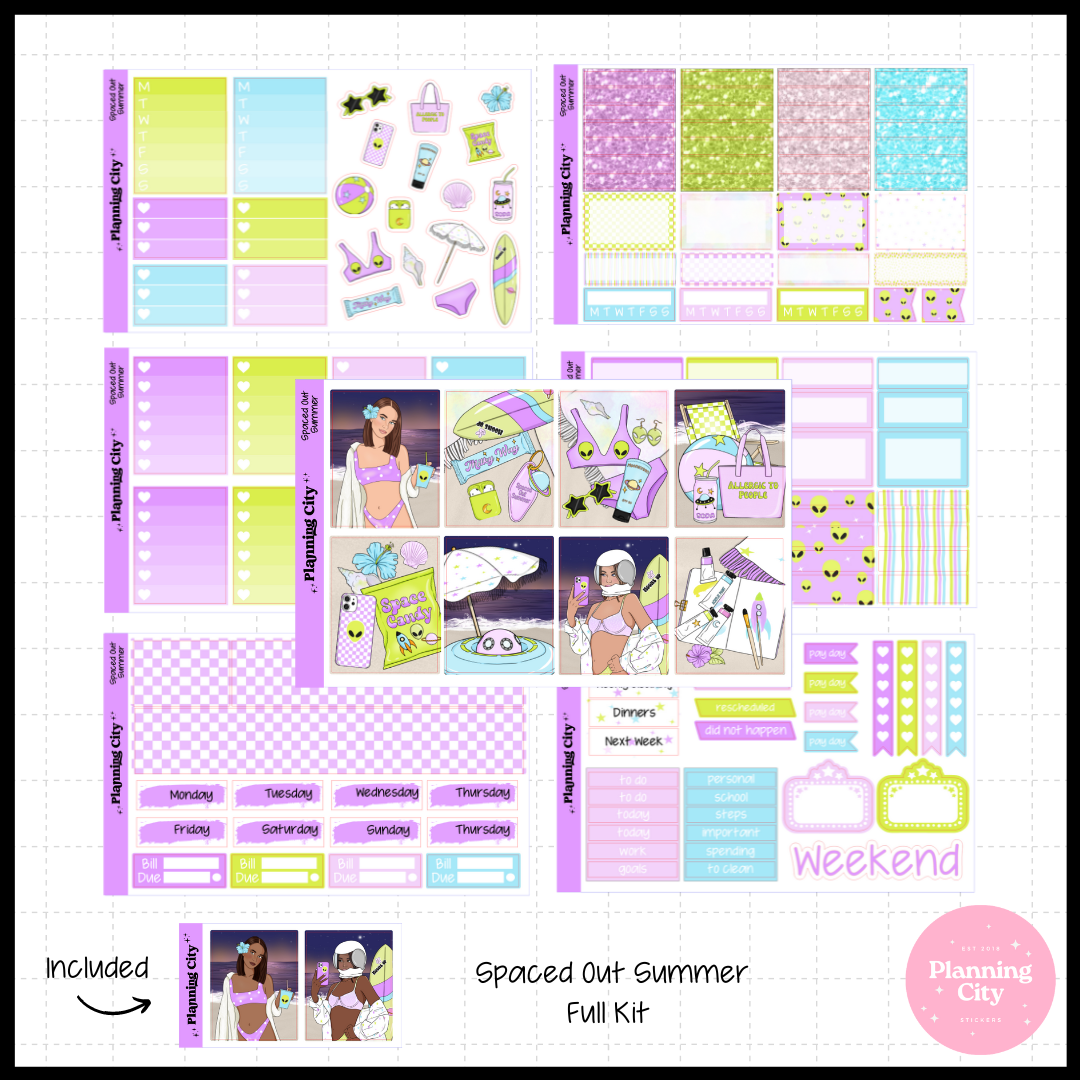 Spaced Out Summer Weekly Kit
