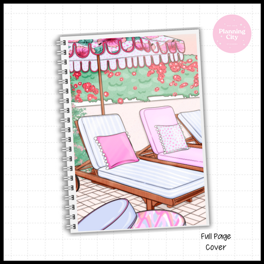 Summer Garden Full Cover Sticker (Month / No Month Option)