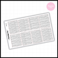 LOS-12 II Full Sheet Foiled Overlay/Underlay
