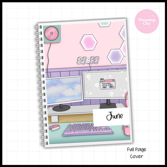 Gamer Girl Full Cover Sticker (Month / No Month Option)