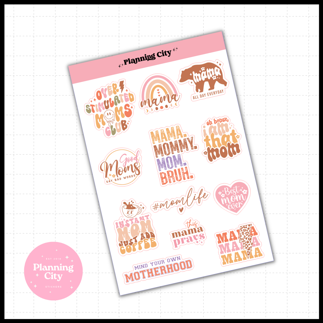 Mom Deco Sheet II 001
