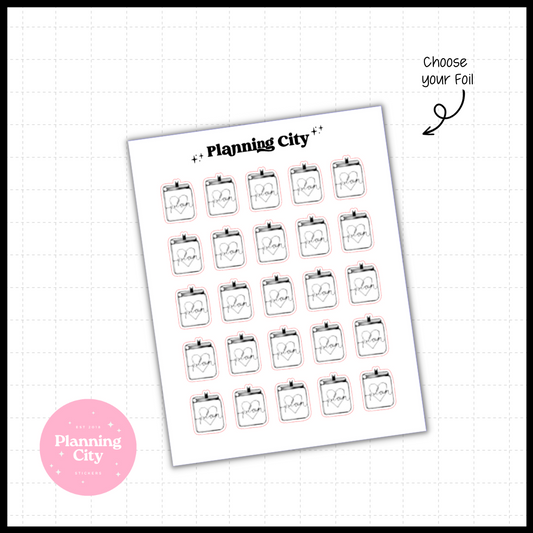 Planner II Foiled Icon