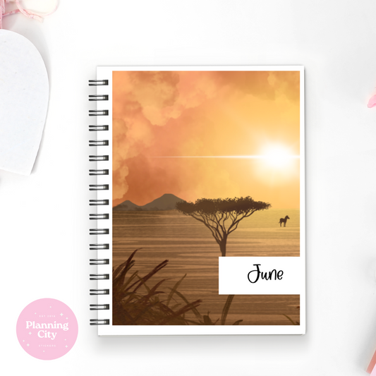 Safari Adventure Full Cover Sticker (Month / No Month Option)