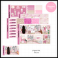 Stylish Pink Mini Weekly Kit