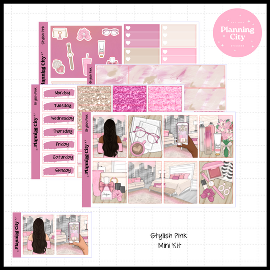 Stylish Pink Mini Weekly Kit