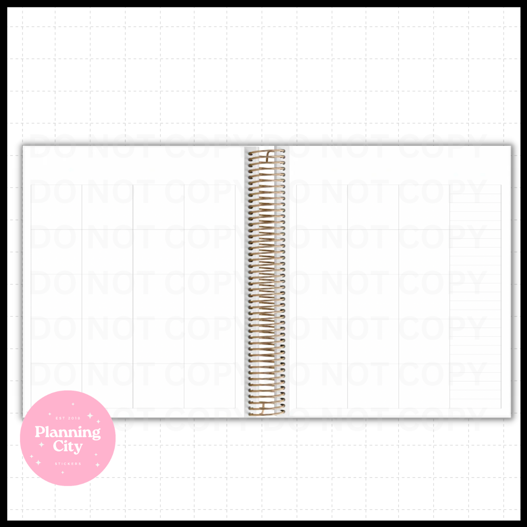 Happy Space II PC A5 Wide Planner
