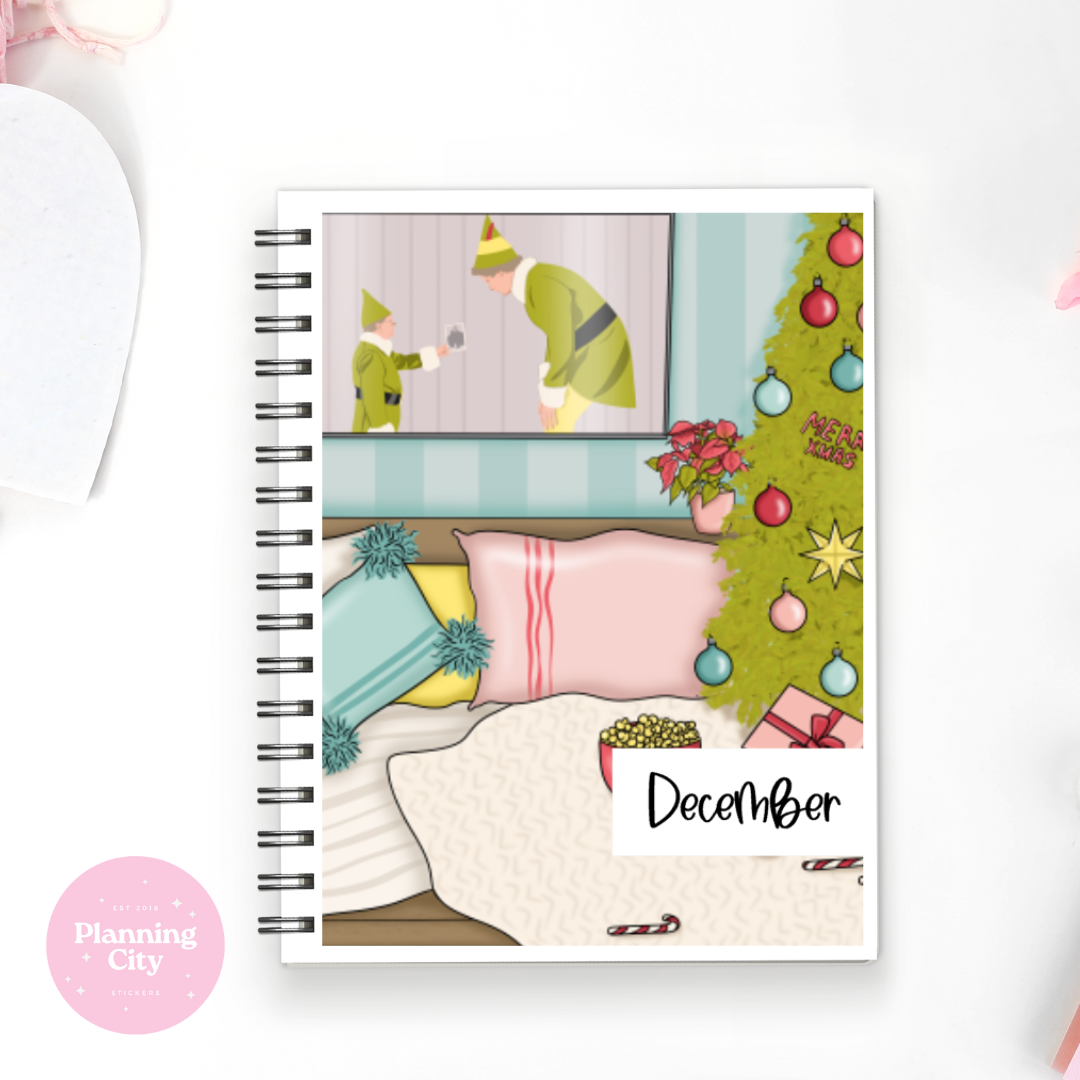 Christmas Movies Full Cover Sticker (Month / No Month Option)