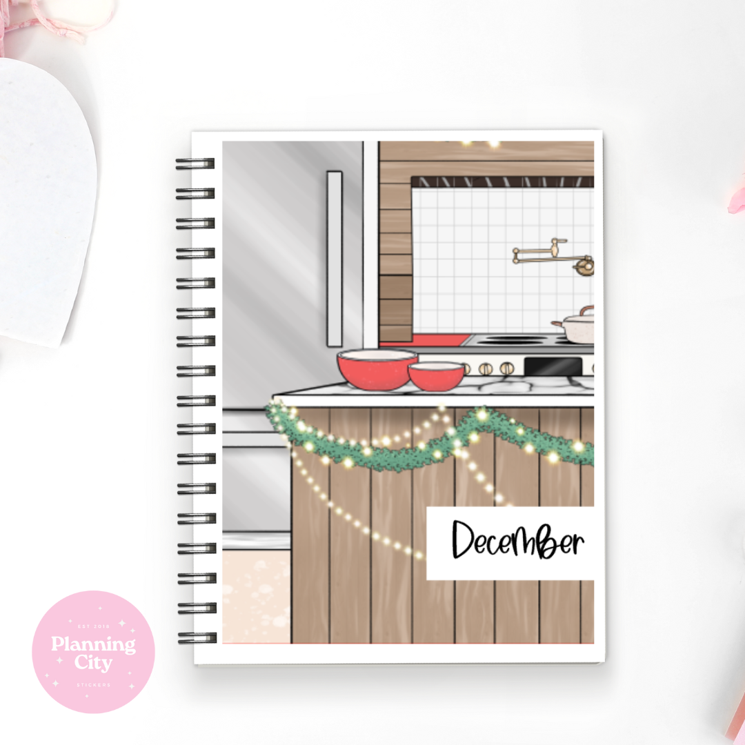 Christmas Baking Full Cover Sticker (Month / No Month Option)