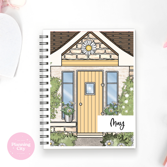 Sunshine Daisy Full Cover Sticker (Month / No Month Option)