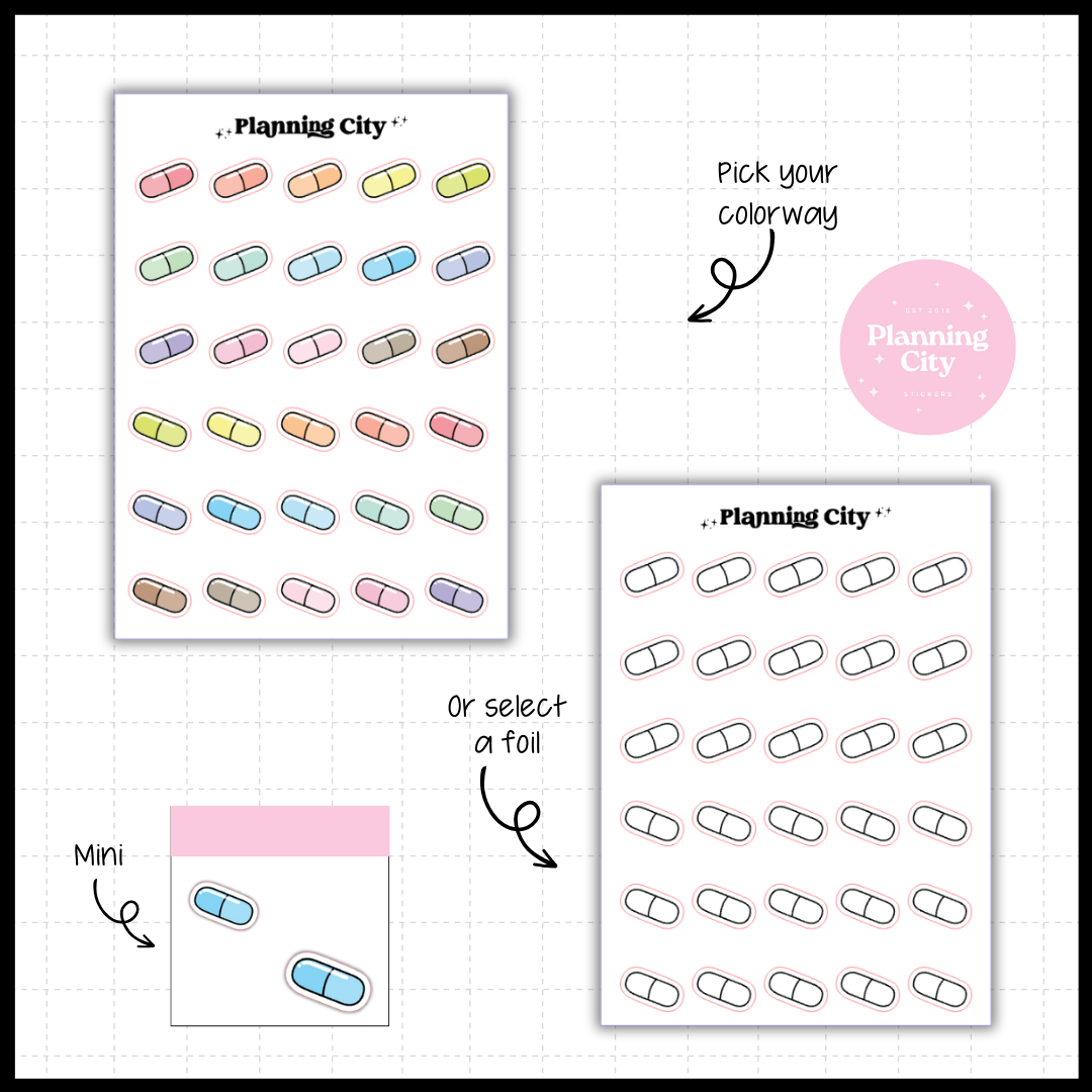 Pills - Icon Sticker