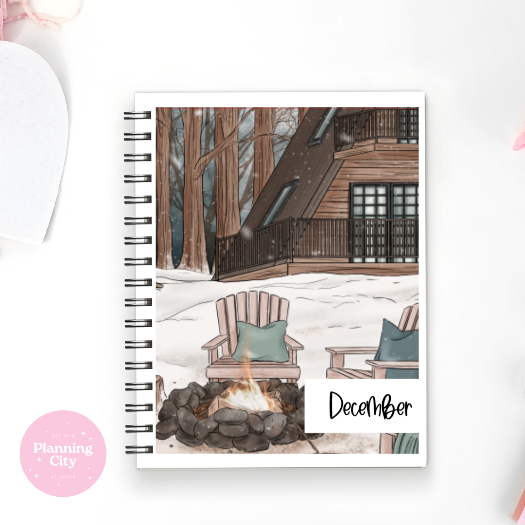 Frozen Lake Full Cover Sticker (Month / No Month Option)