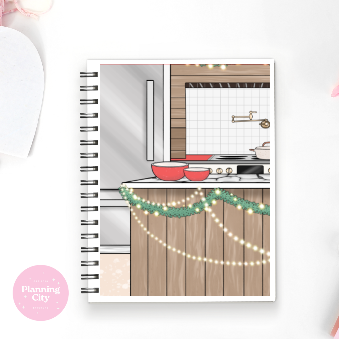 Christmas Baking Full Cover Sticker (Month / No Month Option)