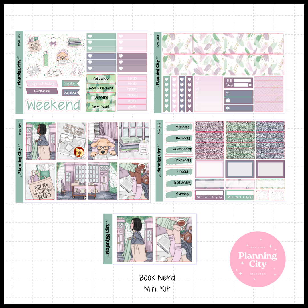 Book Nerd Mini Weekly Kit