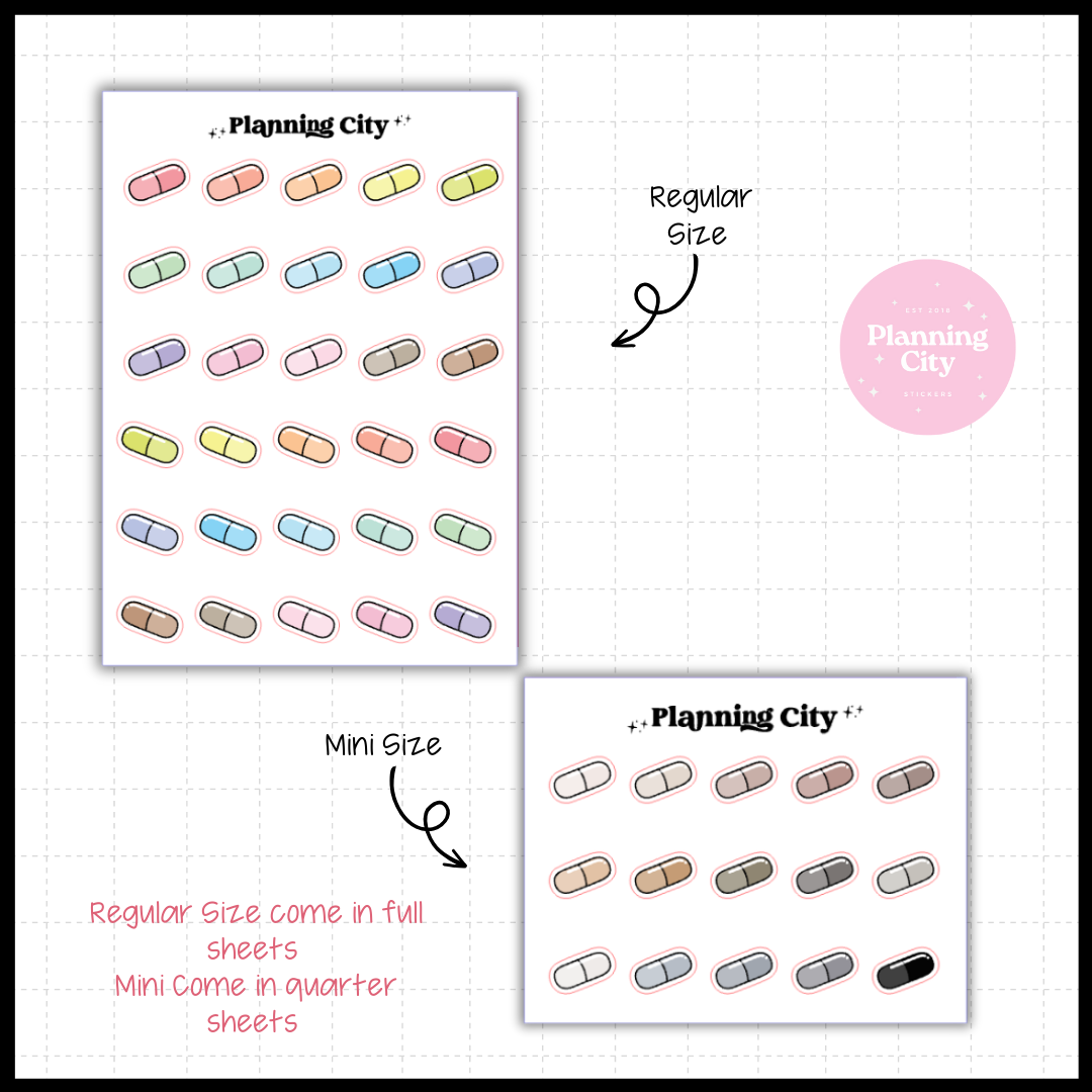 Pills - Icon Sticker