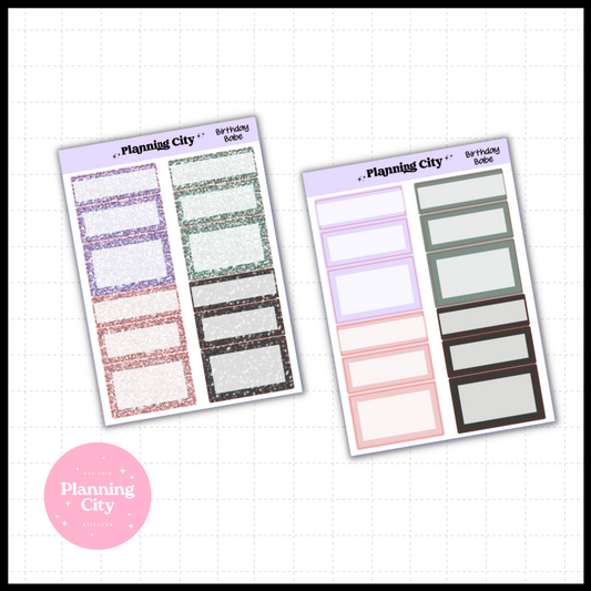 Birthday Babe Functional Boxes Add on