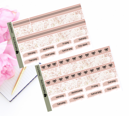 Holiday Prep Foiled Washi & Date Covers Add on
