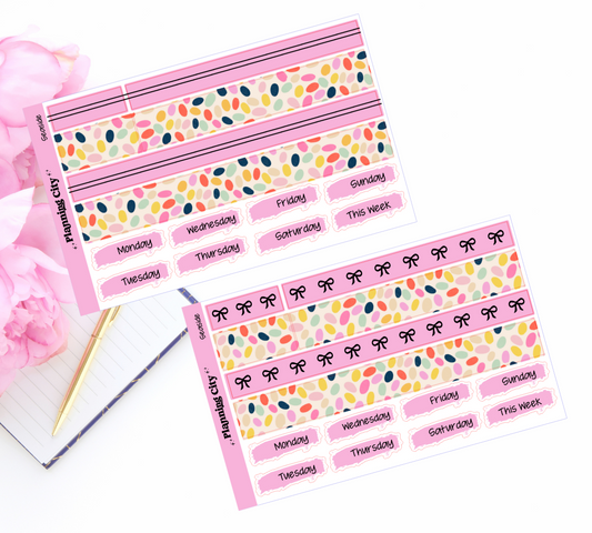 Seaside Foiled Washi & Date Covers Add on