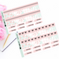 School Cutie Foiled Washi & Date Covers Add on
