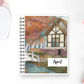 Fall Cottage Full Cover Sticker (Month / No Month Option)