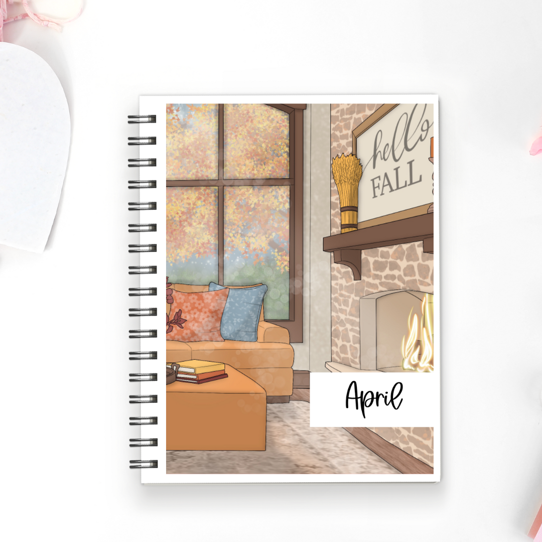 Autumn Spice Cozy Full Cover Sticker (Month / No Month Option)