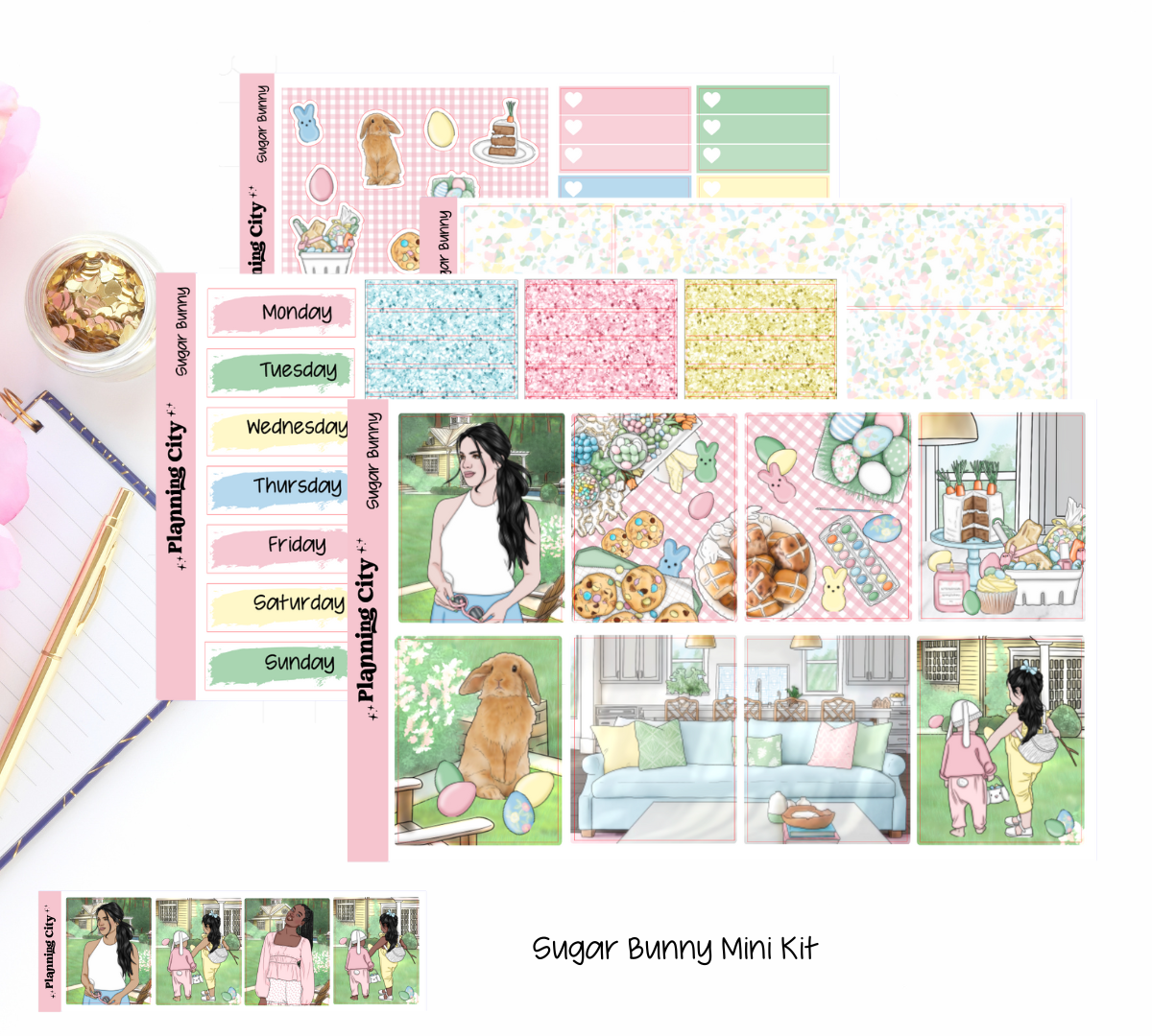 Sugar Bunny Mini Weekly Kit