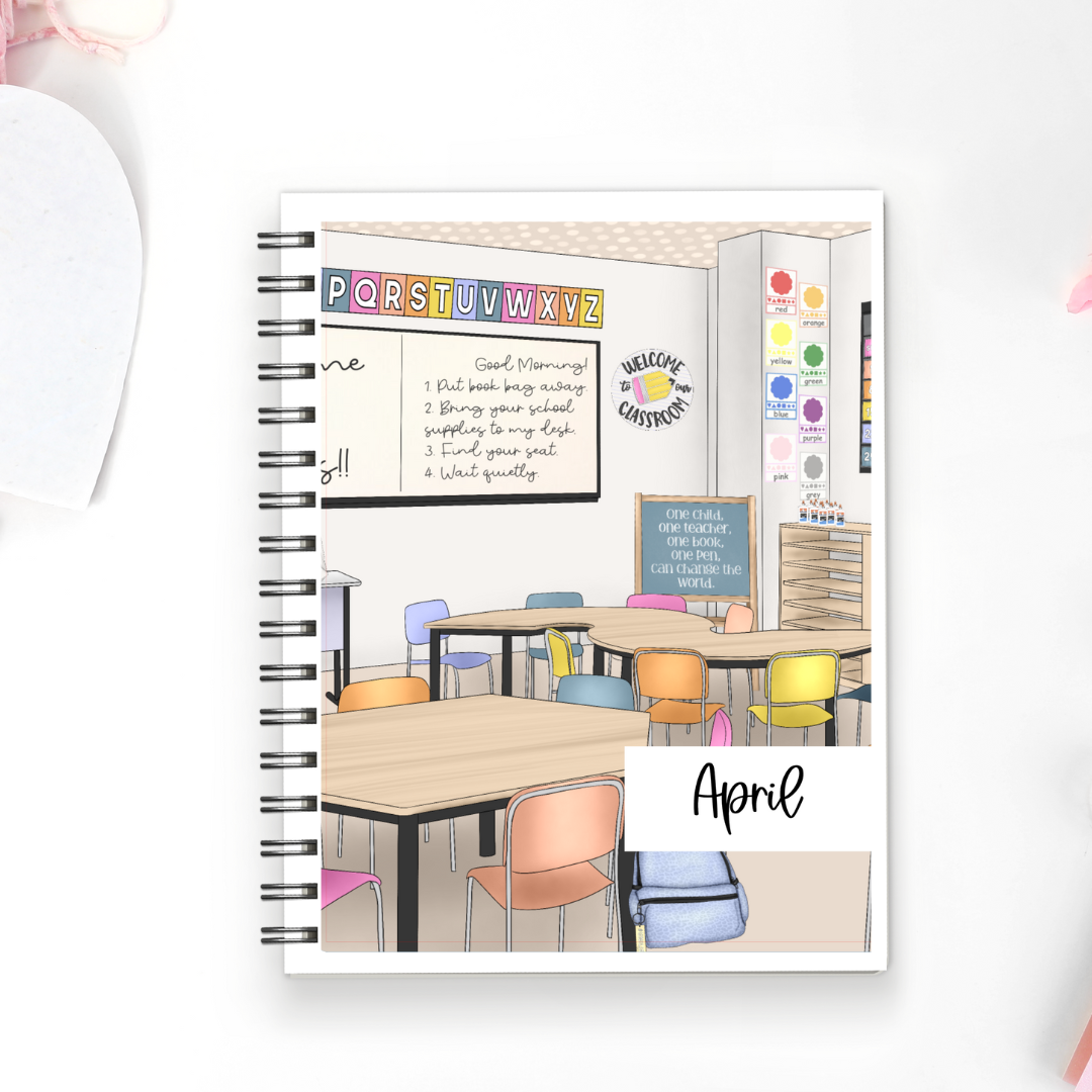 School Days II Full Cover Sticker (Month / No Month Option)