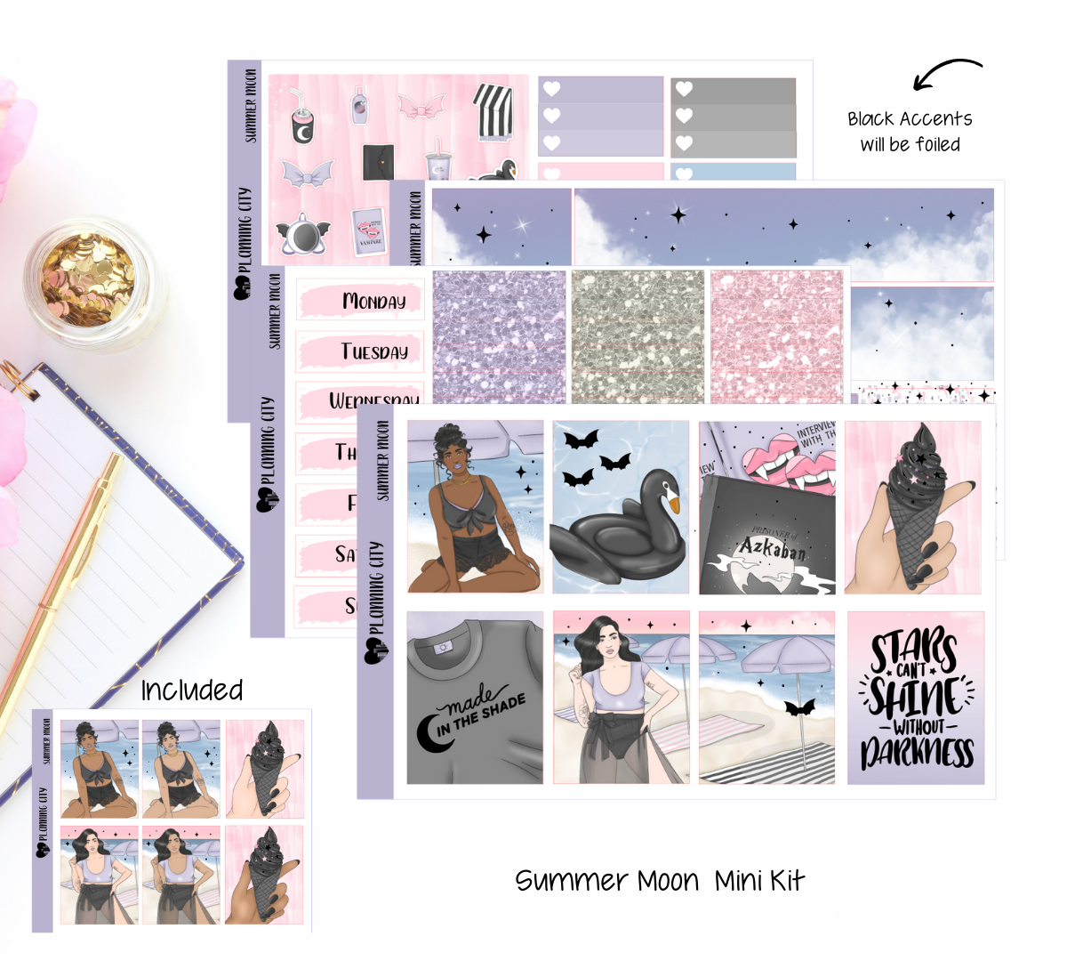 Summer Moon Mini Weekly Kit