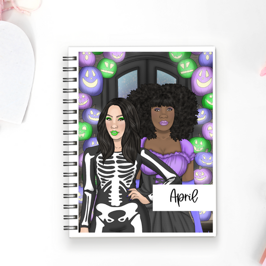 Spooky Party Full Cover Sticker (Month / No Month Option)