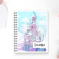Winter Magic Castle Scene Full Cover Sticker (Month / No Month Option)