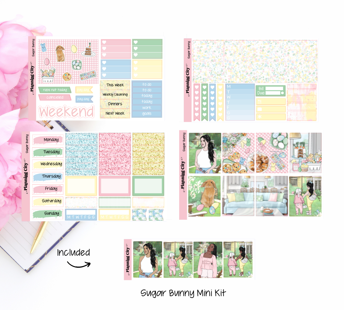 Sugar Bunny Mini Weekly Kit