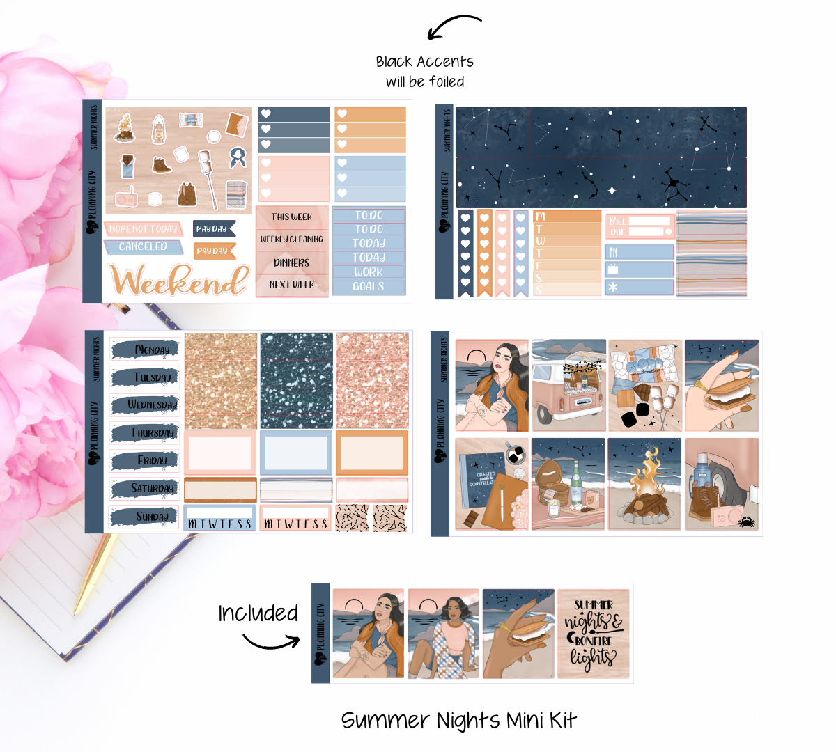 Summer Nights Mini Weekly Kit