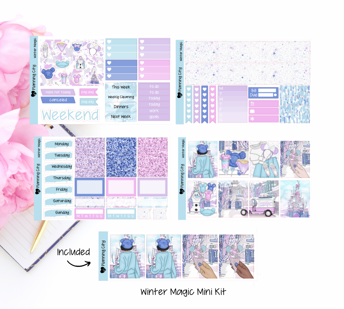 Winter Magic Mini Weekly Kit