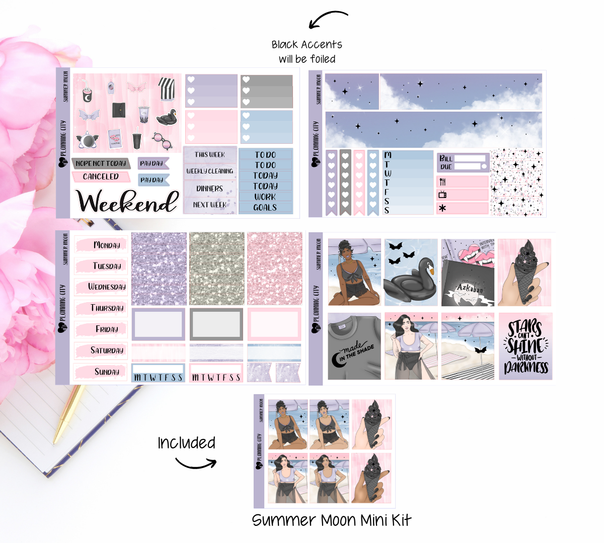 Summer Moon Mini Weekly Kit