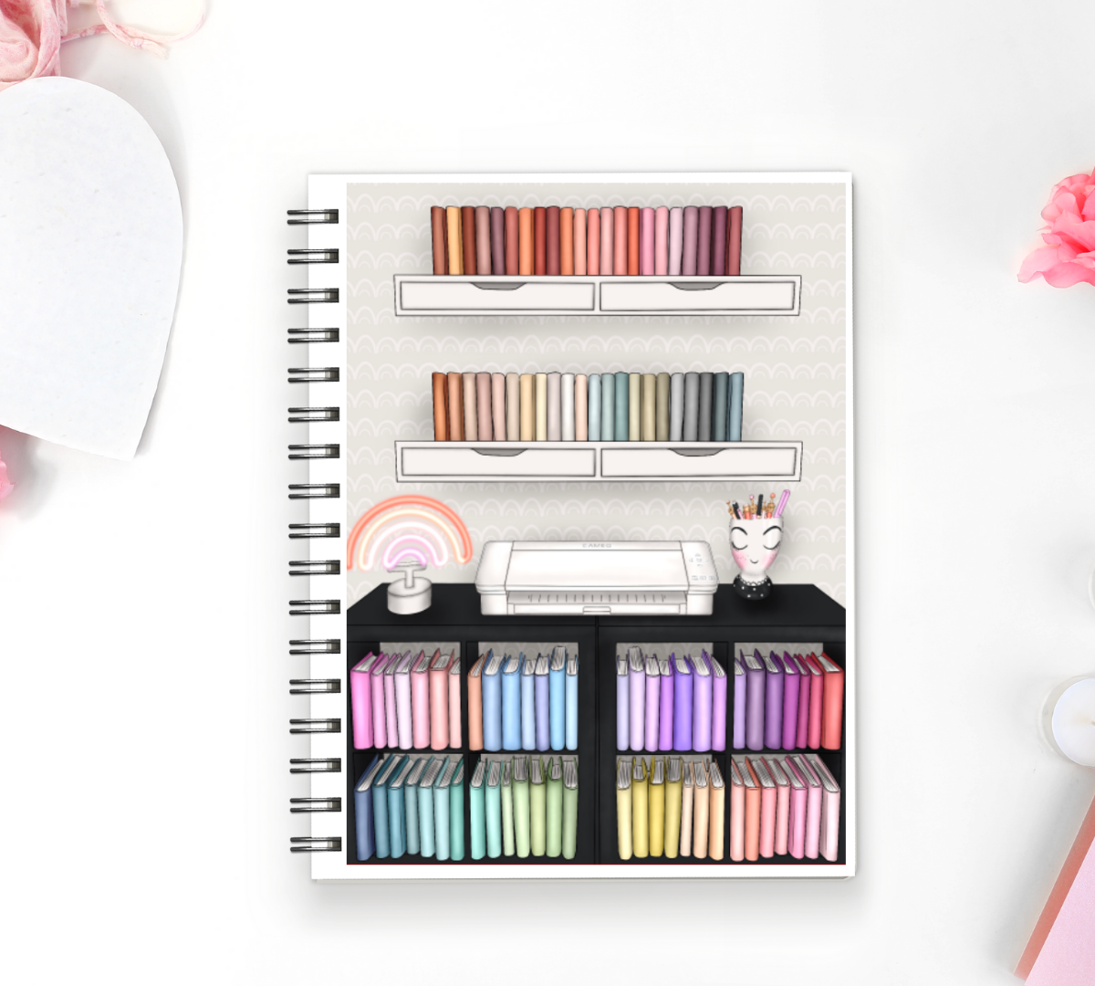 Planner Bae Stacks Full Cover Sticker (Month / No Month Option)