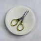 February Sub-Box Gold Folding Mini Scissors