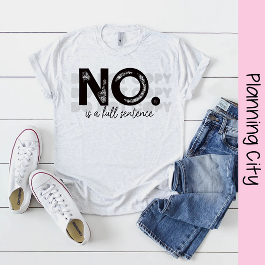 No is a Full Sentence