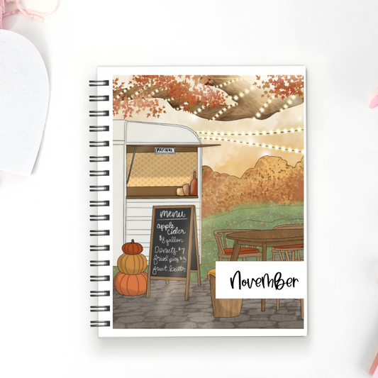 Fall Festival Full Cover Sticker (Month / No Month Option)